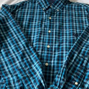 Chaos long sleeve plaid shirt